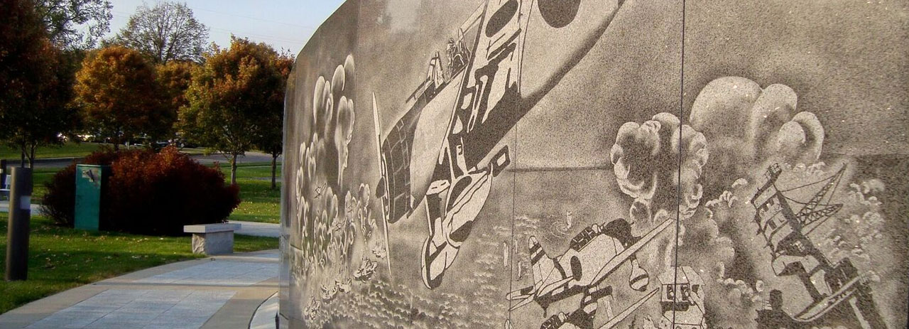 veterans memorial mural