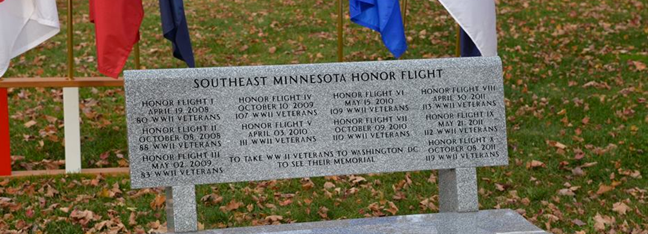 veterans dedications honor flight